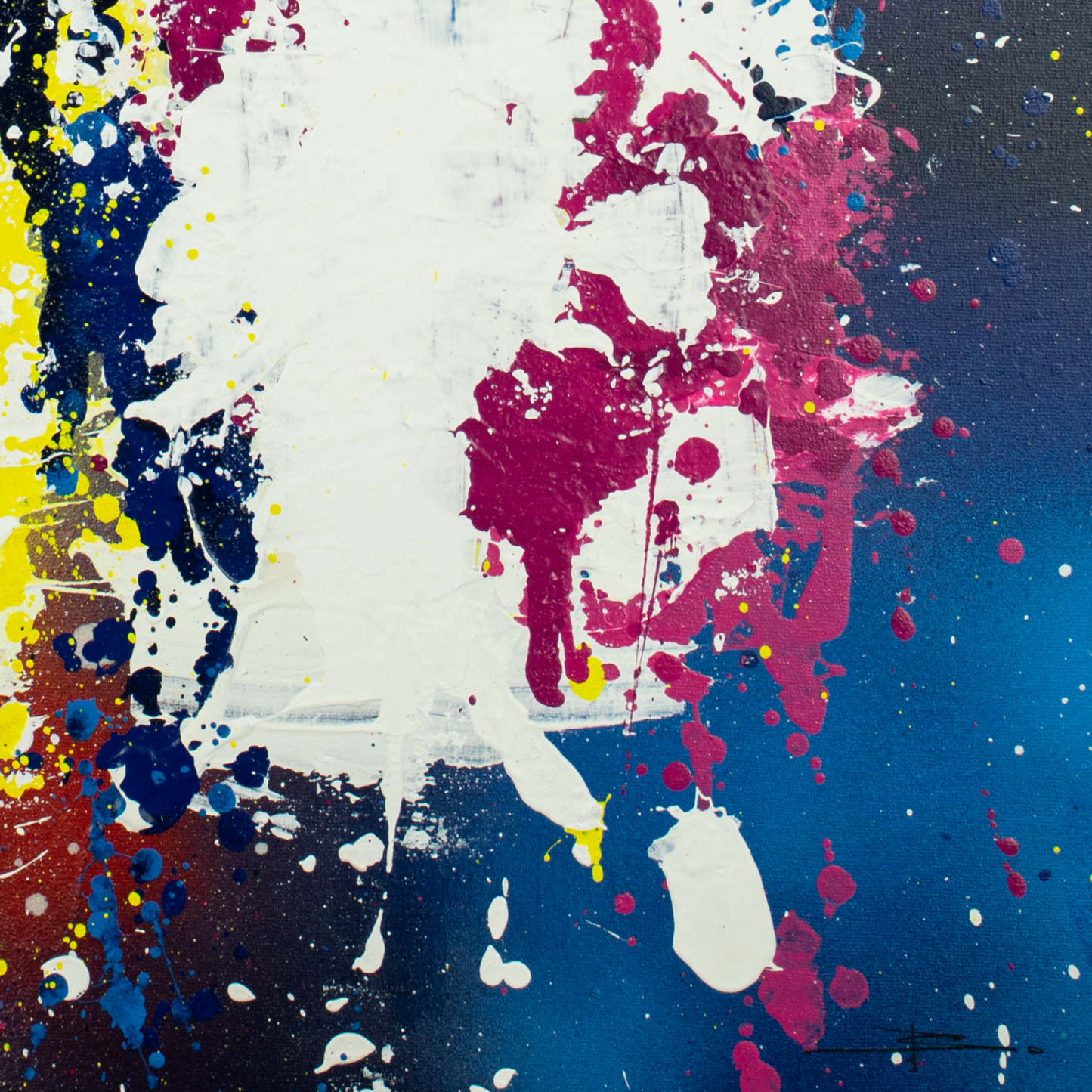 Canvas print: Stellar Burst (portrait)