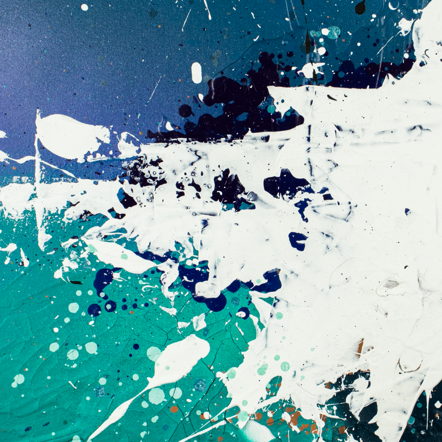 Canvas print: Power of Chaos (portrait)