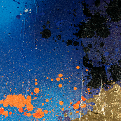 Canvas print: Astral View (portrait)