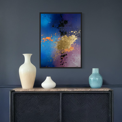 Canvas print: Astral View (portrait)