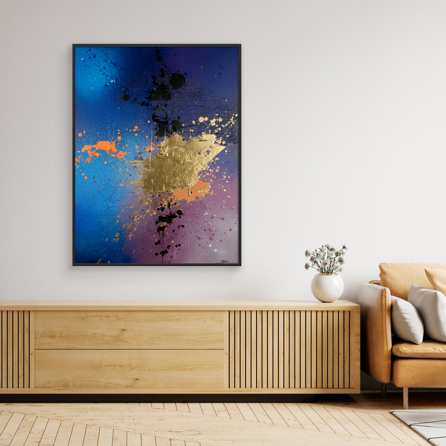 Canvas print: Astral View (portrait)
