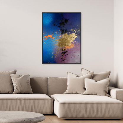 Canvas print: Astral View (portrait)