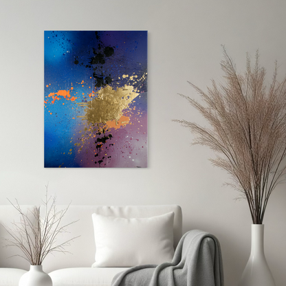 Canvas print: Astral View (portrait)