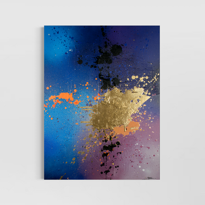 Canvas print: Astral View (portrait)