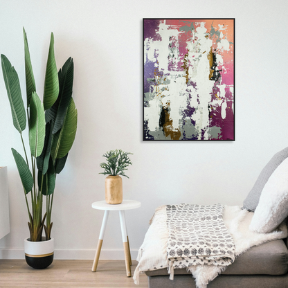 Canvas print: Ethereal Bloom (portrait)