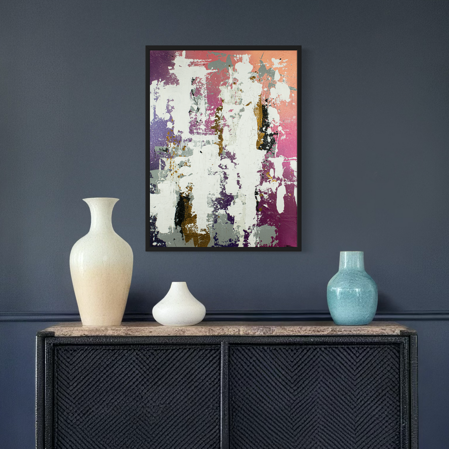 Canvas print: Ethereal Bloom (portrait)