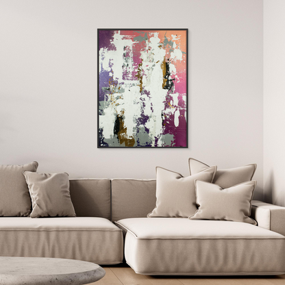 Canvas print: Ethereal Bloom (portrait)