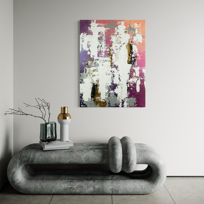 Canvas print: Ethereal Bloom (portrait)