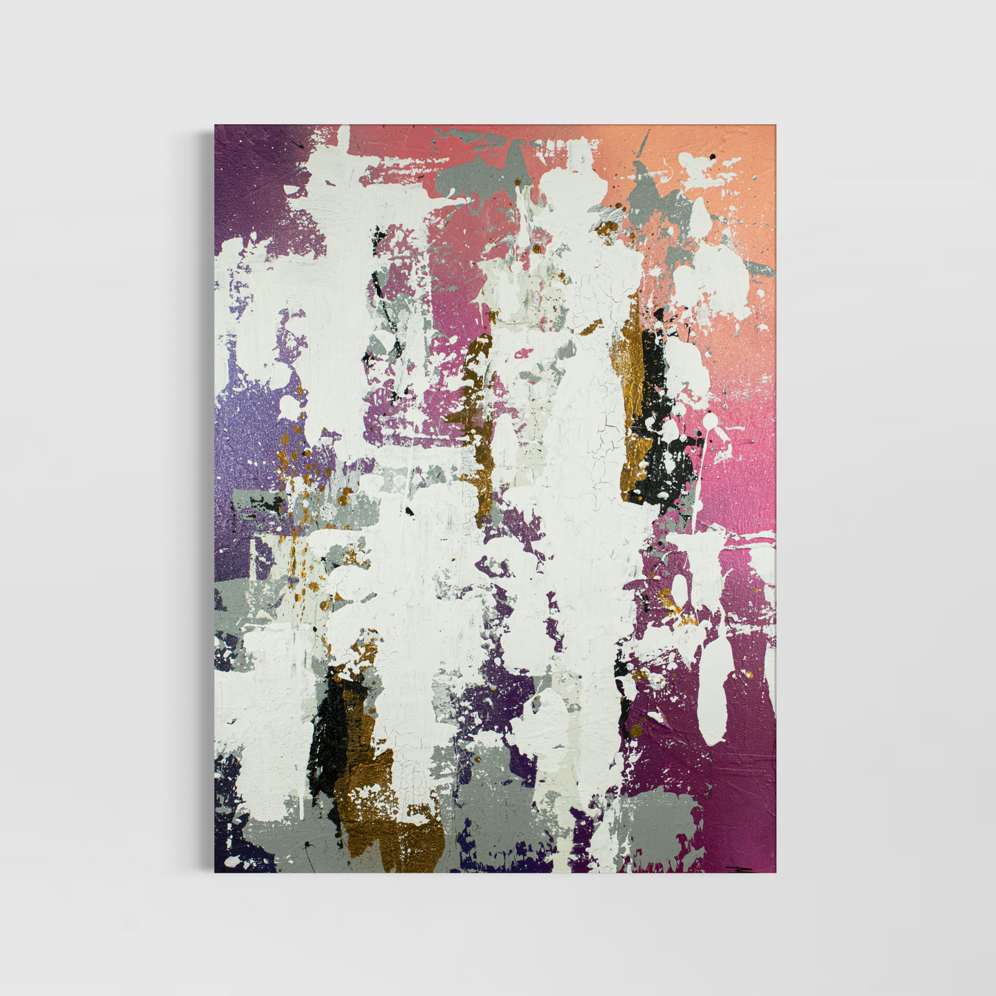 Canvas print: Ethereal Bloom (portrait)