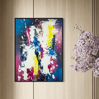Canvas print: Stellar Burst (portrait)