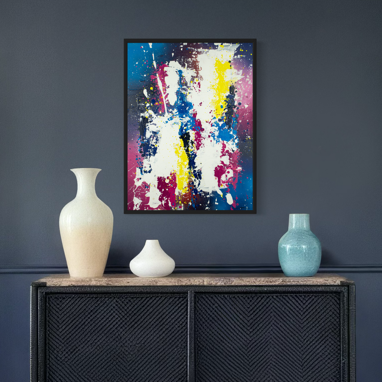 Canvas print: Stellar Burst (portrait)