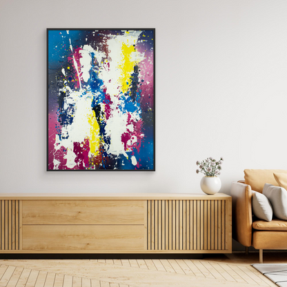 Canvas print: Stellar Burst (portrait)