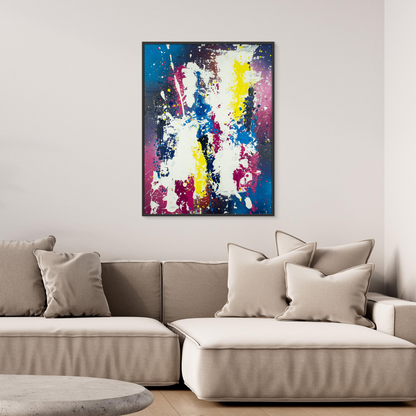 Canvas print: Stellar Burst (portrait)