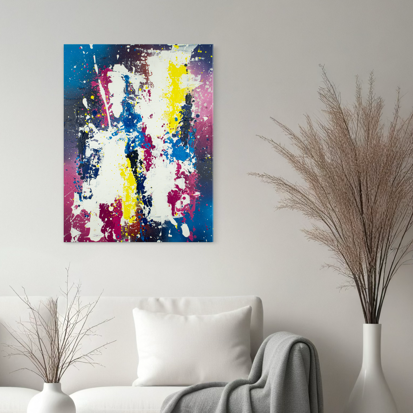 Canvas print: Stellar Burst (portrait)