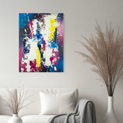 Canvas print: Stellar Burst (portrait)