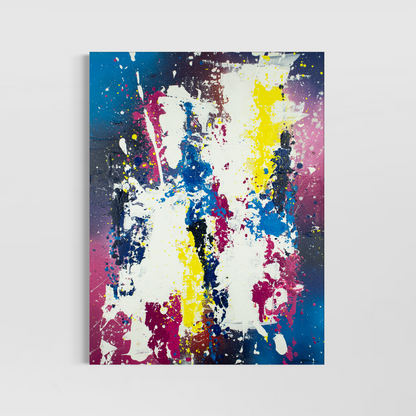 Canvas print: Stellar Burst (portrait)