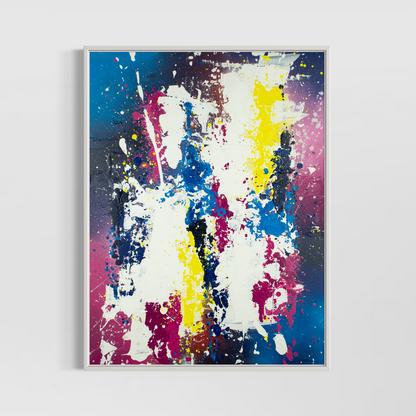 Canvas print: Stellar Burst (portrait)