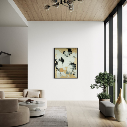 Canvas print: Ivory Shadows (portrait)