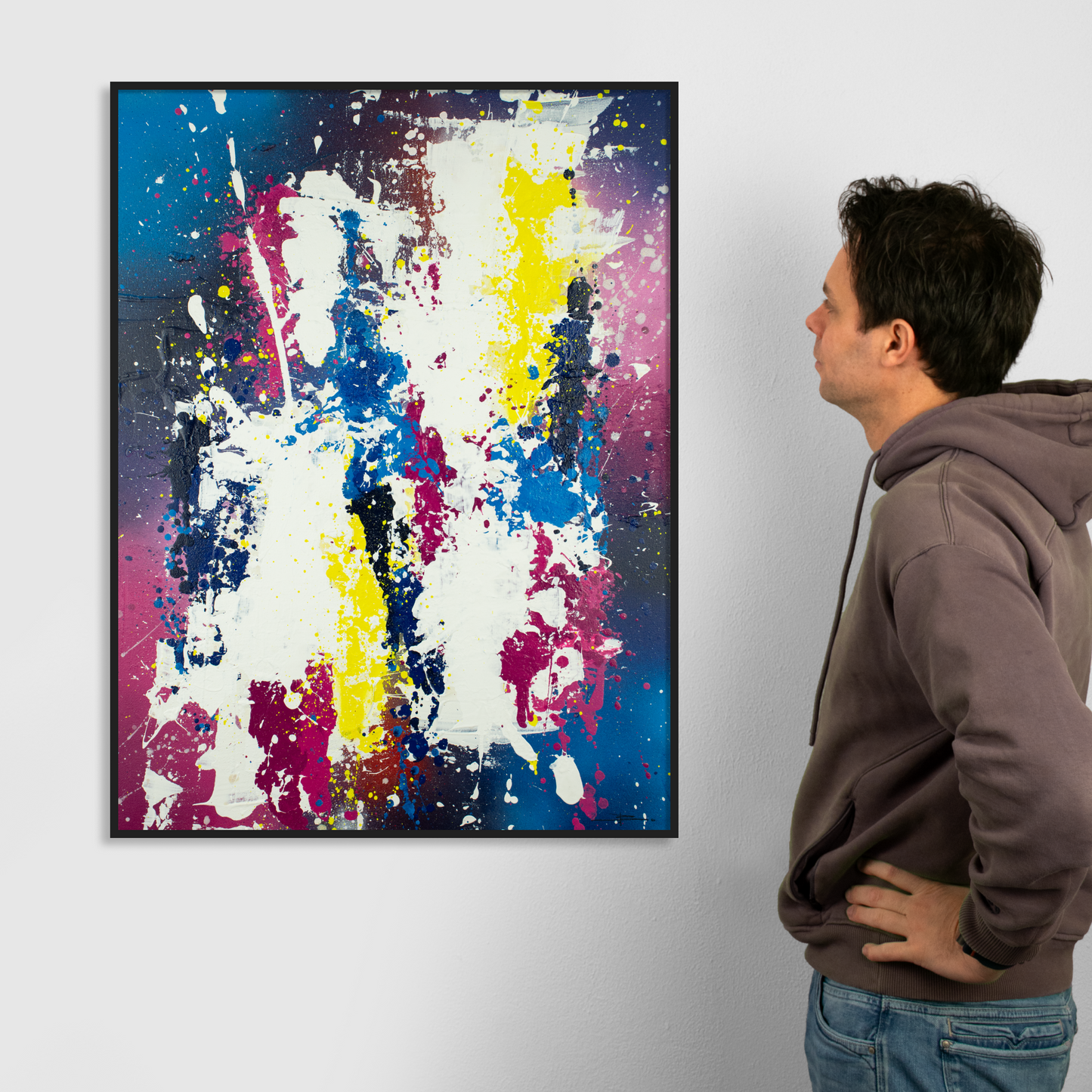 Canvas print: Stellar Burst (portrait)