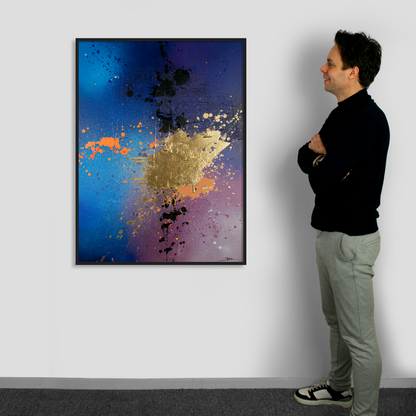 Canvas print: Astral View (portrait)