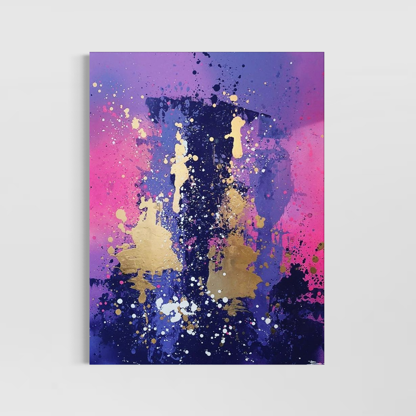Canvas print: Aurora Bloom (portrait)