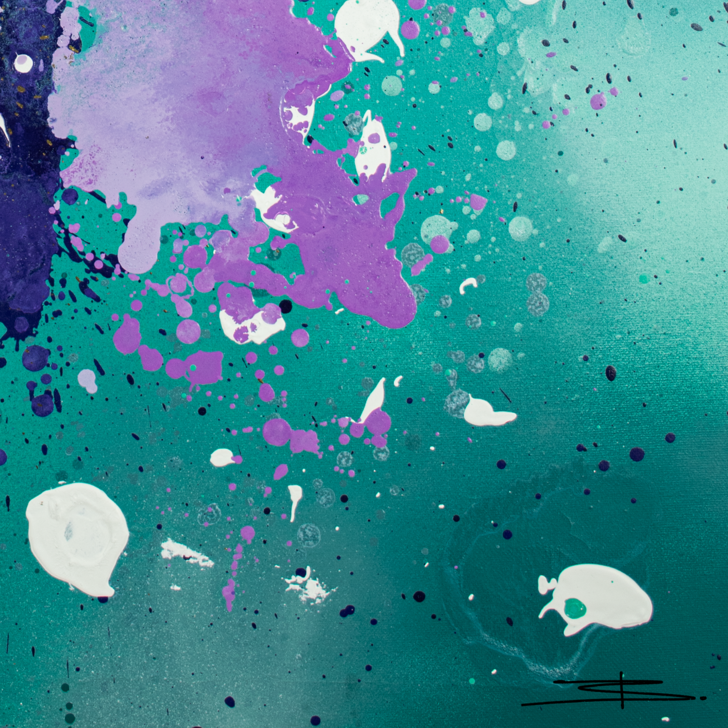 Canvas print: Golden Flight (portrait)