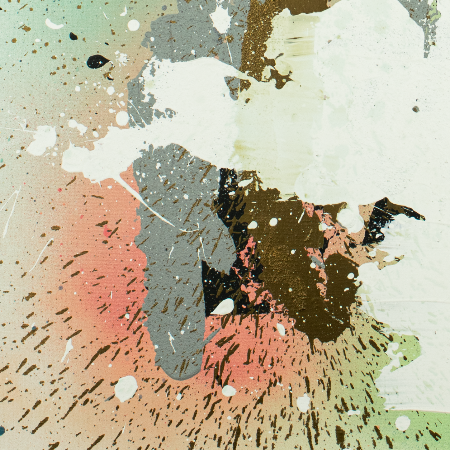 Canvas print: Emerald Echoes (portrait)