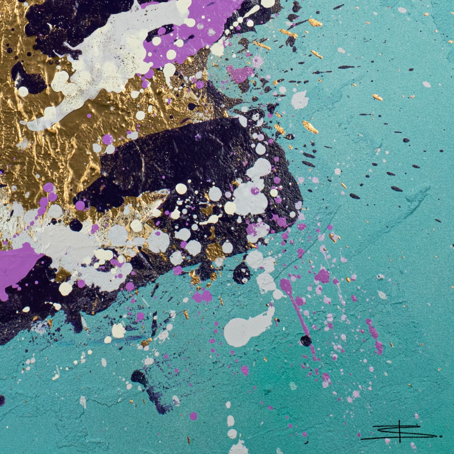 Canvas print: Celestial Whispers (portrait)