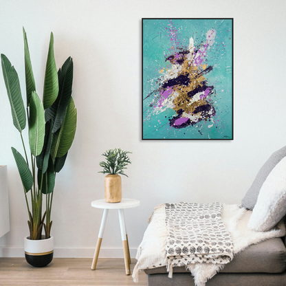 Canvas print: Celestial Whispers (portrait)