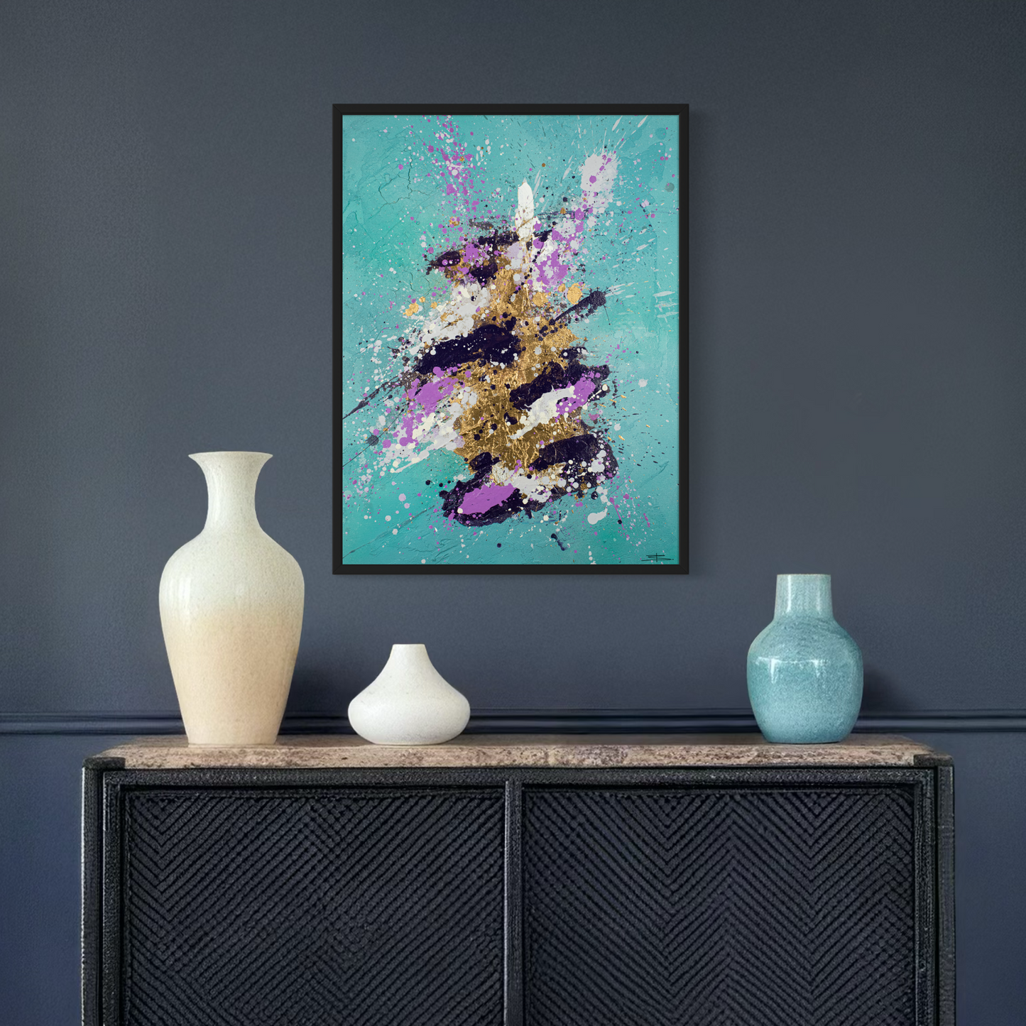 Canvas print: Celestial Whispers (portrait)