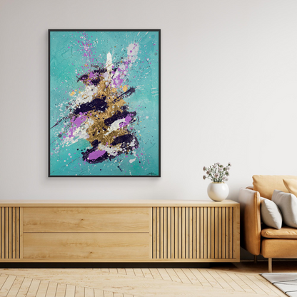 Canvas print: Celestial Whispers (portrait)