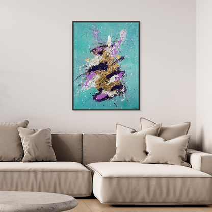 Canvas print: Celestial Whispers (portrait)
