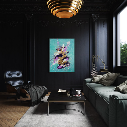 Canvas print: Celestial Whispers (portrait)