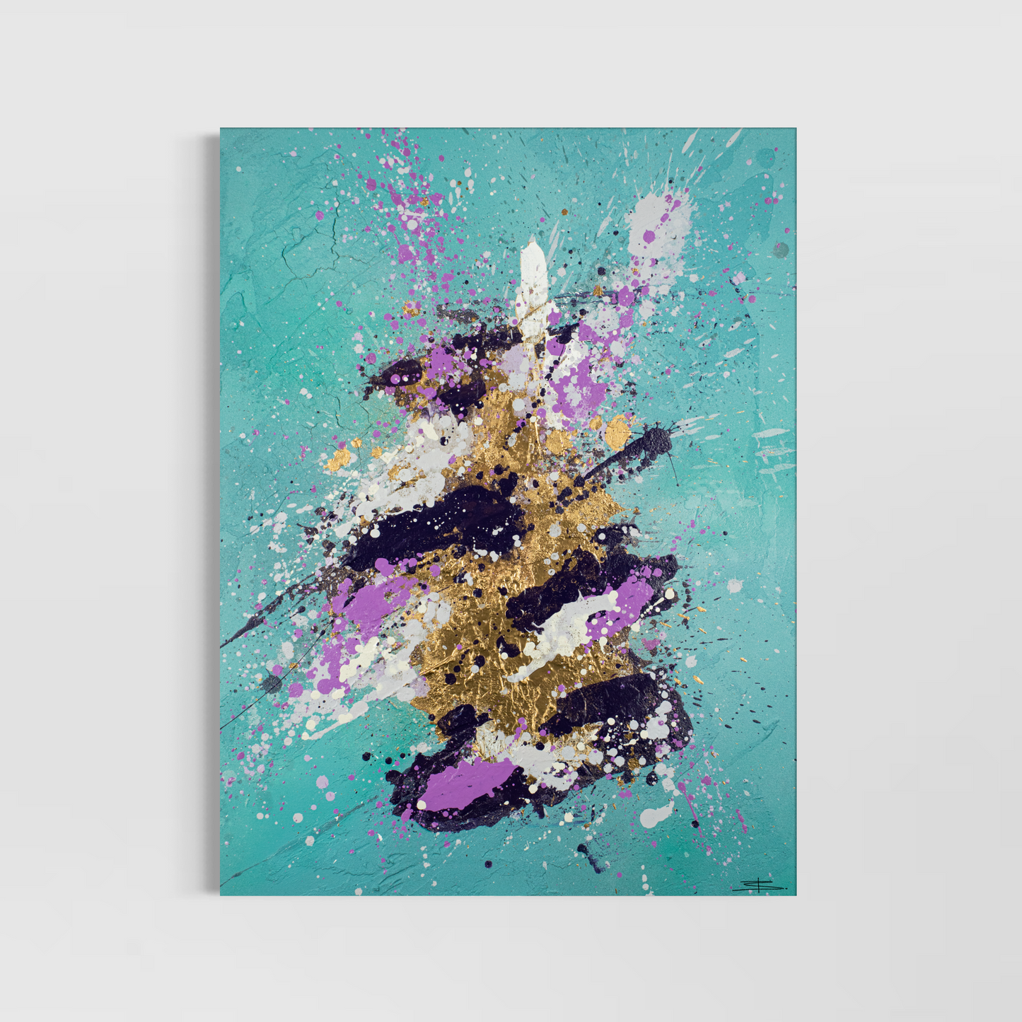 Canvas print: Celestial Whispers (portrait)