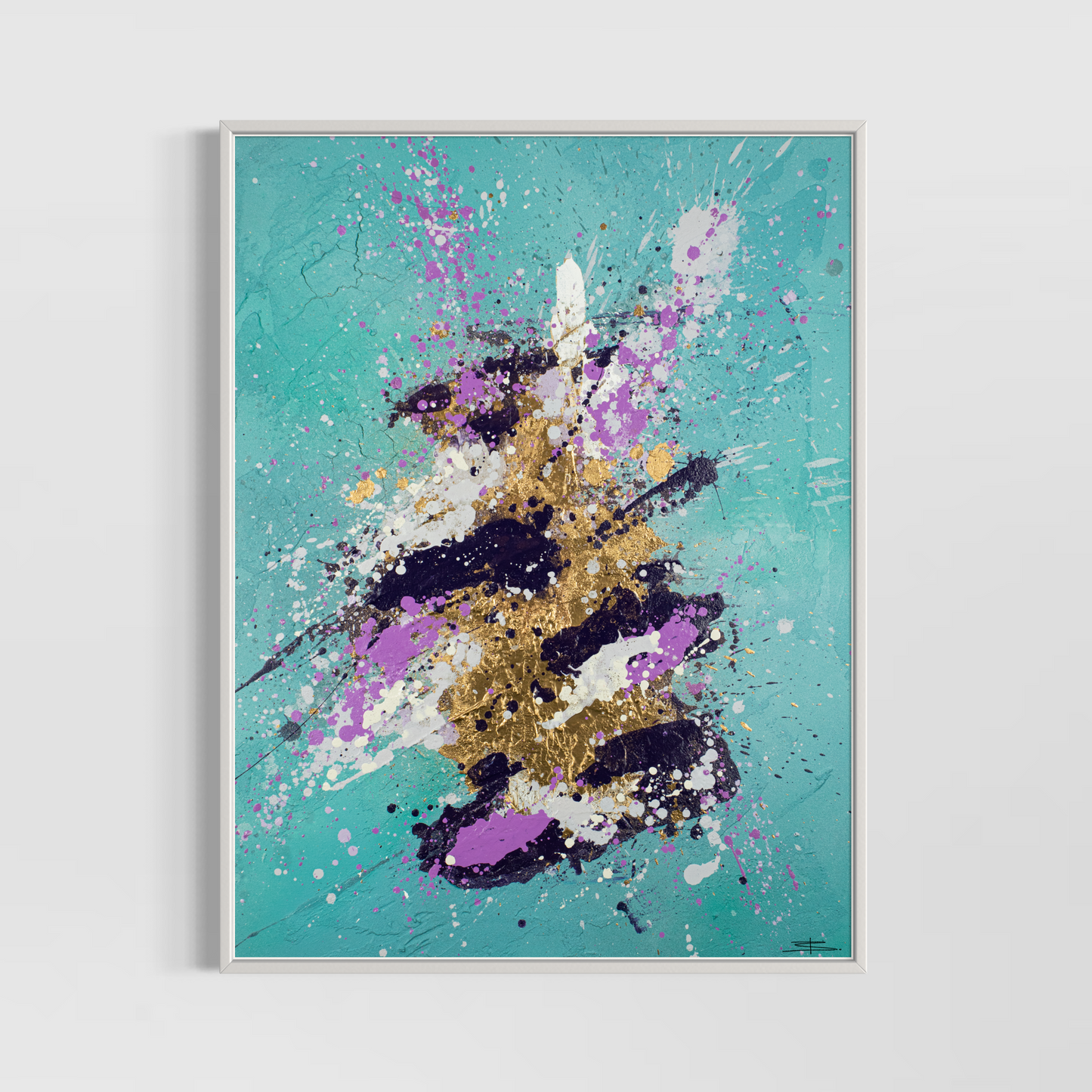 Canvas print: Celestial Whispers (portrait)