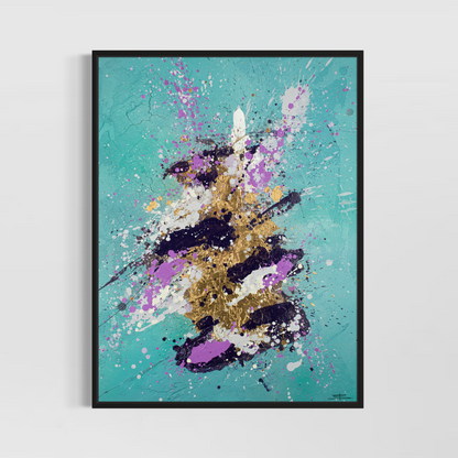 Canvas print: Celestial Whispers (portrait)