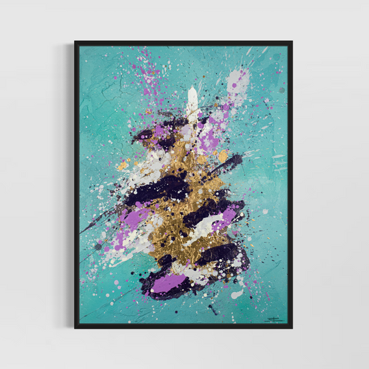 Canvas print: Celestial Whispers (portrait)