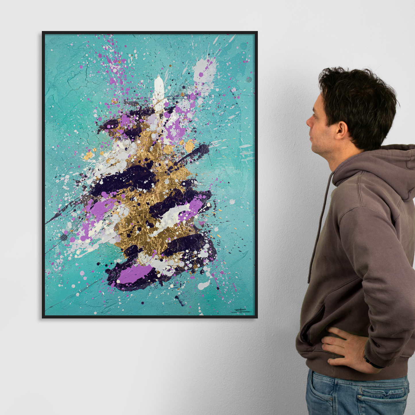 Canvas print: Celestial Whispers (portrait)